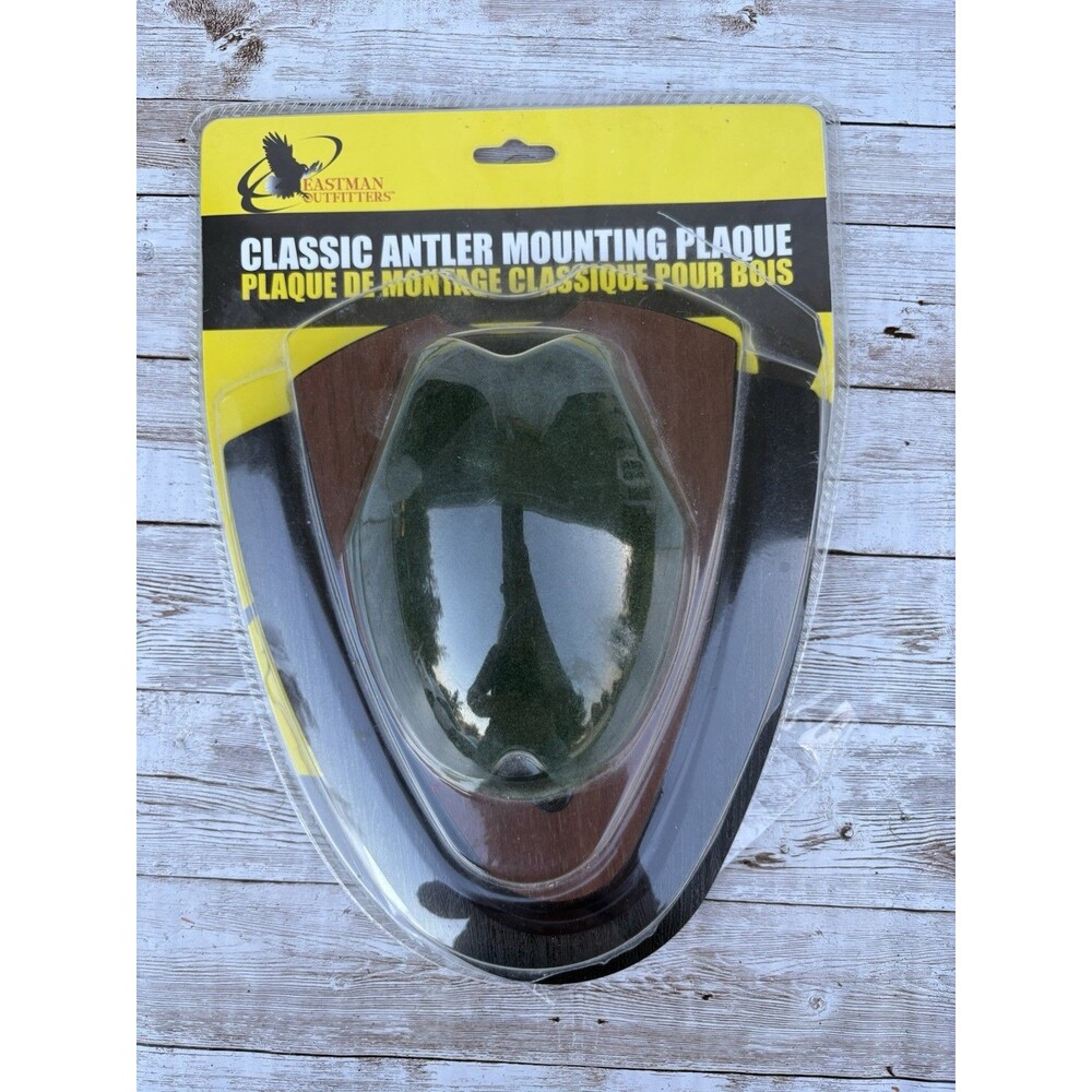 Eastman Outfitters Classic Antler Mounting Plaque Kit Green Velvet Skull New